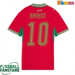 Marokko Brahim Diaz #10 Replik Heimtrikot Damen WM 2026 Kurzarm